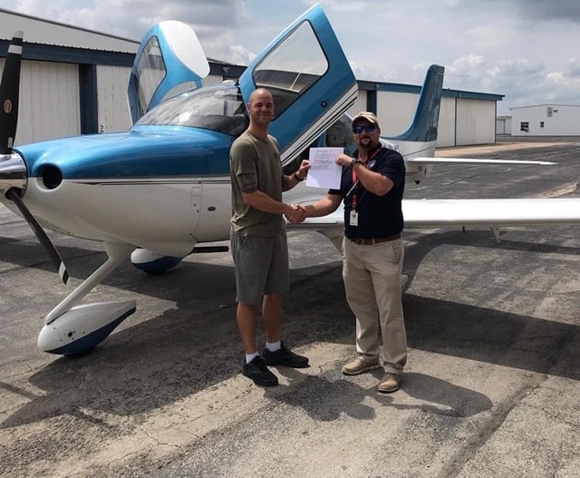 Student Checkride Passed